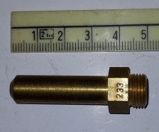 Tryska hořáku   d = 2,33 mm
